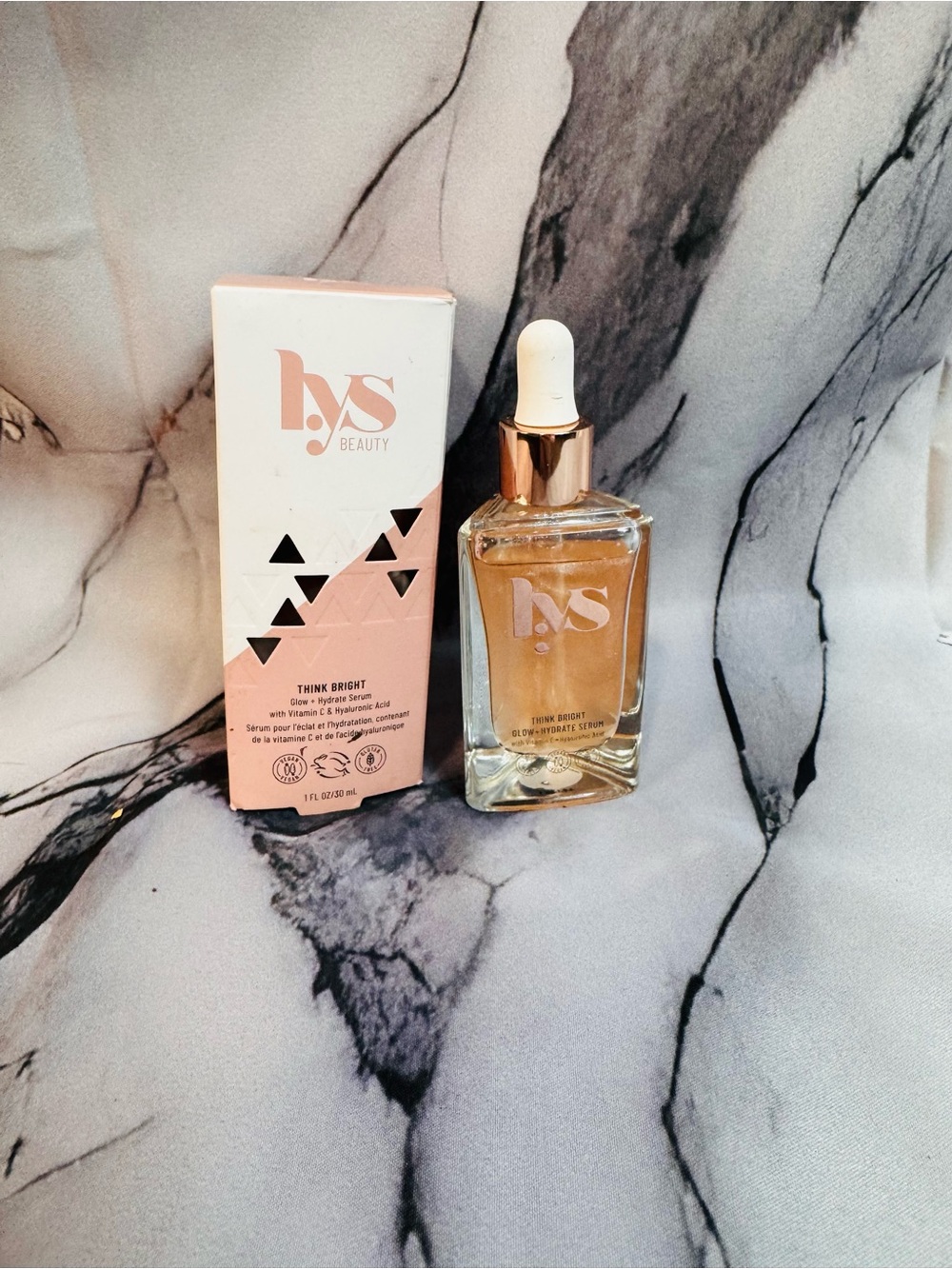 LYS Beauty Think Bright Glow + Hydrate Serum